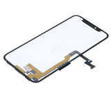 Replacement 4 in 1 Long Flex (Digitizer Touch With Glass + OCA + Frame Pre-installed) Compatible with OCA Master iPhone X (OCA Master)