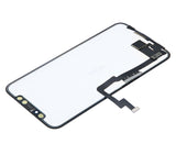 Replacement 4 in 1 Long Flex (Digitizer Touch With Glass + OCA + Frame Pre-installed) Compatible with OCA Master iPhone X (OCA Master)