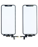 Replacement 4 in 1 Short Flex (Digitizer Touch With Glass + OCA + Frame Pre-installed) Compatible with OCA Master iPhone XS (OCA Master)