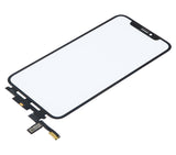 Replacement 4 in 1 Short Flex (Digitizer Touch With Glass + OCA + Frame Pre-installed) Compatible with OCA Master iPhone XS (OCA Master)