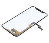 Replacement 4 in 1 Long Flex (Digitizer Touch With Glass + OCA + Frame Pre-installed) Compatible with OCA Master iPhone XS (OCA Master)