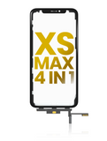 Replacement 4 in 1 Short Flex (Digitizer Touch With Glass + OCA + Frame Pre-installed) Compatible with OCA Master iPhone XS Max (OCA Master)