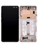 Replacement OLED Assembly With Frame Compatible with Samsung Galaxy S10 5G (Refurbished) (Royal Gold)