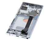 Replacement OLED Assembly With Frame Compatible with Samsung Galaxy Note 20 Ultra 5G (Refurbished) (Mystic White)