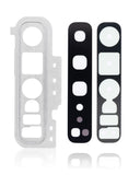 Replacement Back Camera Lens With Cover Bezel Ring Compatible with Samsung Galaxy S10 5G (Crown Silver)