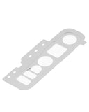 Replacement Back Camera Lens With Cover Bezel Ring Compatible with Samsung Galaxy S10 5G (Crown Silver)