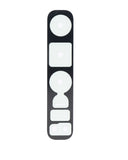Replacement Back Camera Lens With Cover Bezel Ring Compatible with Samsung Galaxy S10 5G (Crown Silver)
