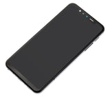Replacement OLED Assembly With Frame Compatible with LG G8S ThinQ (Refurbished) (Mirror Black)