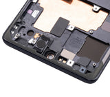 Replacement OLED Assembly With Frame Compatible with Samsung Galaxy S10 Lite (Service Pack) (Prism Black)