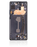 Replacement OLED Assembly With Frame Compatible with Samsung Galaxy S10 Lite (Service Pack) (Prism Black)