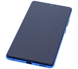 Replacement OLED Assembly With Frame Compatible with Samsung Galaxy S10 Lite (Service Pack) (Prism Blue)