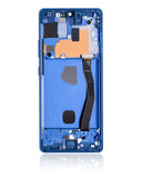 Replacement OLED Assembly With Frame Compatible with Samsung Galaxy S10 Lite (Service Pack) (Prism Blue)