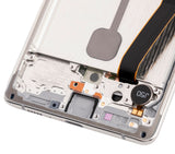 Replacement OLED Assembly With Frame Compatible with Samsung Galaxy S10 Lite (Service Pack) (Prism White)