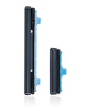 Replacement Hard Buttons (Power / Volume) Compatible with Samsung Galaxy Note 10 (Aura Black)