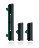 Replacement Hard Buttons (Power / Volume / Bixby) Compatible with Samsung Galaxy S10 5G (Majestic Black)
