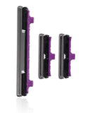 Replacement Hard Buttons (Power / Volume / Bixby) Compatible with Samsung Galaxy S10 Lite (Prism Black)