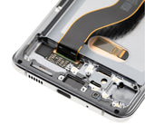 Replacement OLED Assembly With Frame Compatible with Samsung Galaxy S20 Plus 5G (Refurbished) (Cosmic Gray)