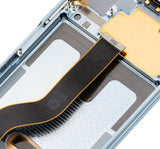 Replacement OLED Assembly With Frame Compatible with Samsung Galaxy S20 Plus 5G (Refurbished) (Cloud Blue)
