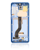 Replacement OLED Assembly With Frame Compatible with Samsung Galaxy S20 Plus 5G (Refurbished) (Aura Blue)