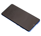 Replacement OLED Assembly With Frame Compatible with Samsung Galaxy S20 Plus 5G (Refurbished) (Aura Blue)