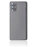 Replacement Back Cover Glass With Camera Lens Compatible with Samsung Galaxy S20 Plus 5G (No Logo) (Aftermarket Plus) (Cosmic Gray)