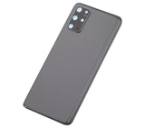 Replacement Back Cover Glass With Camera Lens Compatible with Samsung Galaxy S20 Plus 5G (No Logo) (Aftermarket Plus) (Cosmic Gray)
