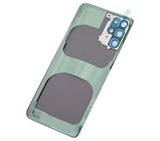 Replacement Back Cover Glass With Camera Lens Compatible with Samsung Galaxy S20 Plus 5G (No Logo) (Aftermarket Plus) (Cosmic Gray)