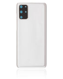 Replacement Back Cover Glass With Camera Lens Compatible with Samsung Galaxy S20 Plus 5G (No Logo) (Aftermarket Plus) (Cloud White)
