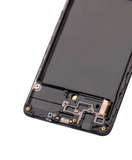 Replacement OLED Assembly With Frame Compatible with Samsung Galaxy A71 (A715 / 2020) (Service Pack) (All Colors)