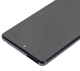 Replacement OLED Assembly With Frame Compatible with Samsung Galaxy A71 5G (A716U / 2020) (Refurbished) (Prism Cube Black)