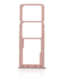 Replacement Dual Sim Card Tray Compatible with Samsung Galaxy A71 (A715 / 2020) (Prism Crush Pink)