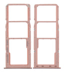 Replacement Dual Sim Card Tray Compatible with Samsung Galaxy A71 (A715 / 2020) (Prism Crush Pink)