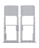 Replacement Single Sim Card Tray Compatible with Samsung Galaxy A71 (A715 / 2020) (Prism Crush Silver)