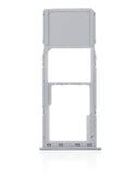 Replacement Single Sim Card Tray Compatible with Samsung Galaxy A71 (A715 / 2020) (Prism Crush Silver)
