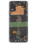 Replacement OLED Assembly With Frame Compatible with Samsung Galaxy A90 5G (A908 / 2019) (Service Pack) (Black)