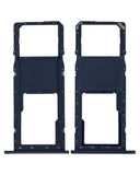 Replacement Single Sim Card Tray Compatible with Samsung Galaxy A01 (A015 / 2020) (Blue)