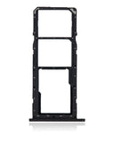 Replacement Dual Sim Card Tray Compatible with Samsung Galaxy A01 (A015 / 2020) (Black)