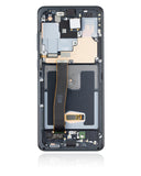Replacement OLED Assembly With Frame Compatible with Samsung Galaxy S20 Ultra 5G (Refurbished) (Cosmic Black)