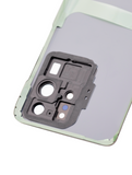 Replacement Back Cover Glass With Camera Lens Compatible with Samsung Galaxy S20 Ultra 5G (No Logo) (Aftermarket Plus) (Cosmic Black)