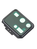 Replacement Back Camera Bezel (No Lens) Compatible with Samsung Galaxy S20 Ultra (Cosmic Gray)