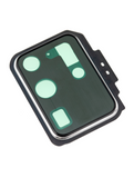 Replacement Back Camera Bezel (No Lens) Compatible with Samsung Galaxy S20 Ultra (Cloud White)