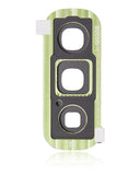 Replacement Back Camera Lens With Cover Bezel Ring Compatible with Samsung Galaxy Fold 4G (F900) / Fold 5G (F907) (Martian Green)