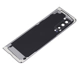 Replacement Back Cover Glass With Camera Lens Compatible with Samsung Galaxy Fold 4G (F900) (Premium) (Cosmos Black)