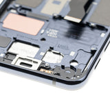 Replacement LCD Assembly With Frame Compatible with LG Q70 (Refurbished) (Mirror Black)