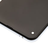 Replacement LCD Assembly With Fame Compatible with LG Q70 (Refurbished) (Mirror Blue)