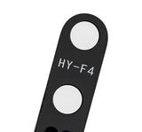 Replacement Back Camera Lens With Bracket Compatible with Xiaomi Note 10 (Black)