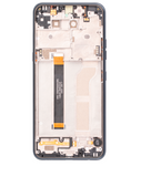 Replacement LCD Assembly With Frame Compatible with LG K51 / Q51 / Reflect (Refurbished) (Black)