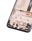 Replacement LCD Assembly With Frame Compatible with LG K51 / Q51 / Reflect (Refurbished) (Black)