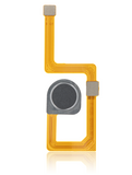 Replacement Fingerprint Reader With Flex Cable Compatible with LG K51 (Titan Gray)