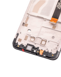 Replacement LCD Assembly With Frame Compatible with LG K50s (Refurbished) (Black)